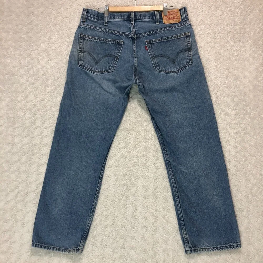 Levi's 503 Men's‎ Regular Fit Blue Jeans Size 38W 30L